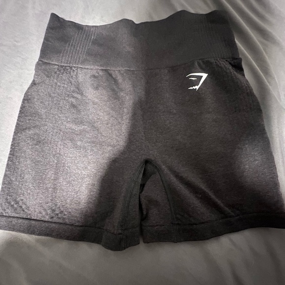 Gymshark Charcoal Women's Athletic Shorts - Picture 1 of 4